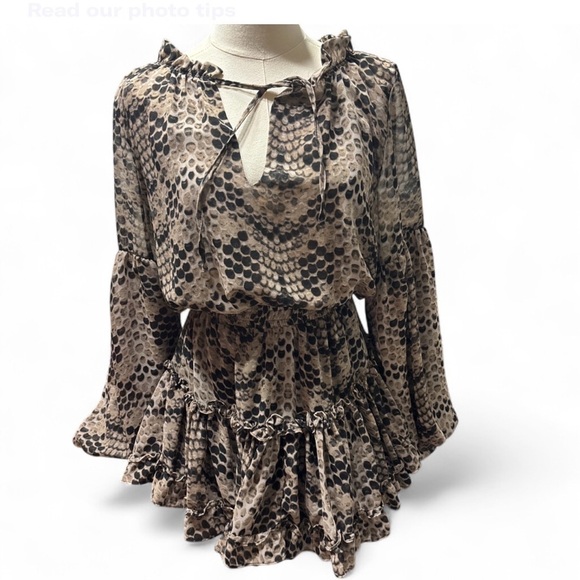 Buddy Love Dresses & Skirts - Sleek Python Print Buddy Love ZoZo Dress